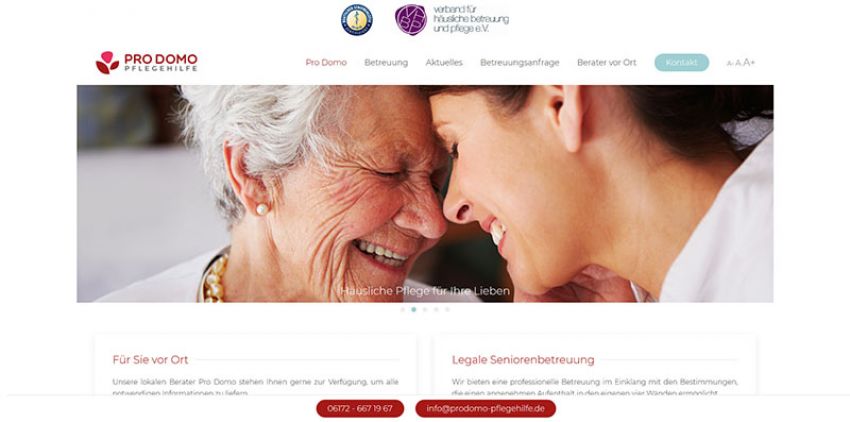 Pro Domo Pflegehilfe für den deutschen Staat